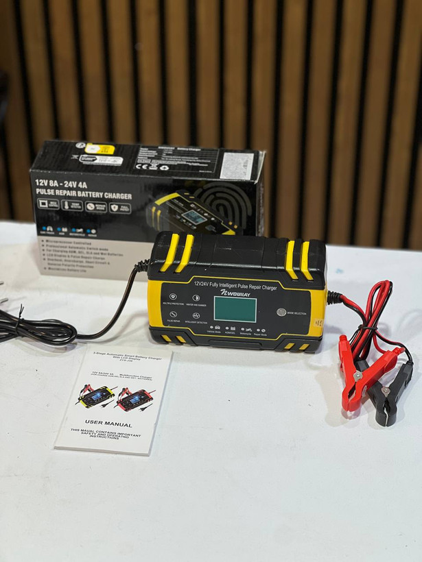 شارژر هوشمند باتری 12V / 24V مدل ZYX-J30 با قابلیت ترمیم Pulse Repair(اصلی)
