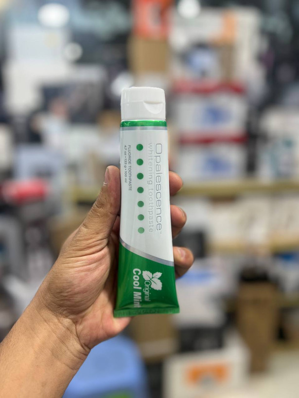 خمیردندان سفیدکننده اوپالسنس مدل Original Cool Mint اصل آمریکا/عمده و تکی