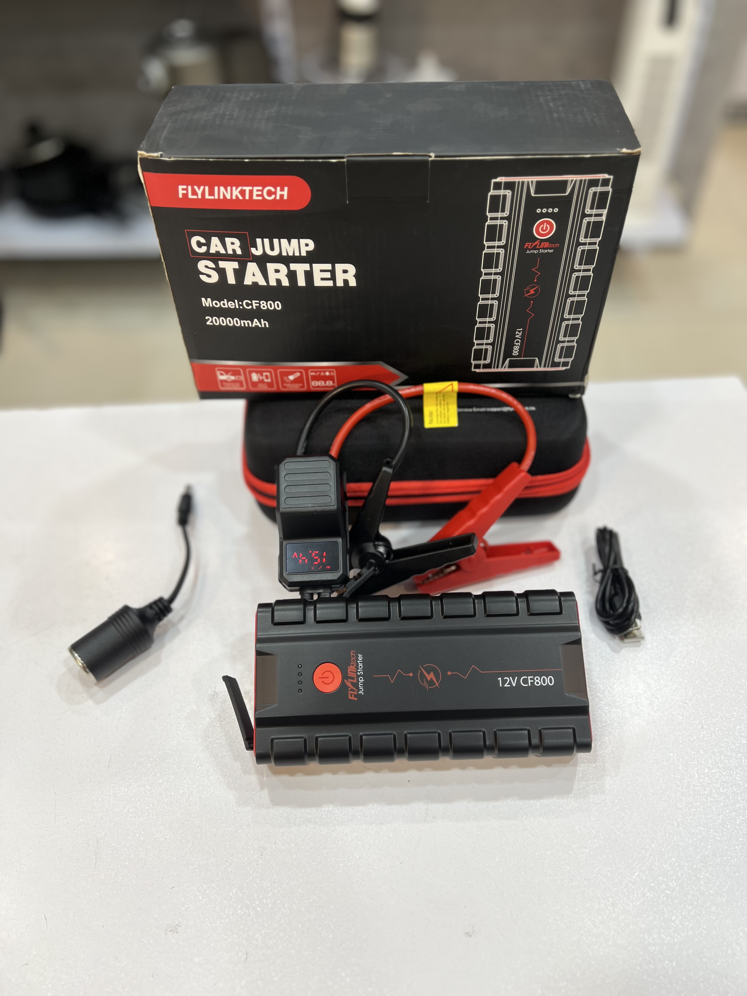 جامپ استارتر FLYLINKTECH CF800 ضمانت نامه کتبی دوساله پرداخت امن