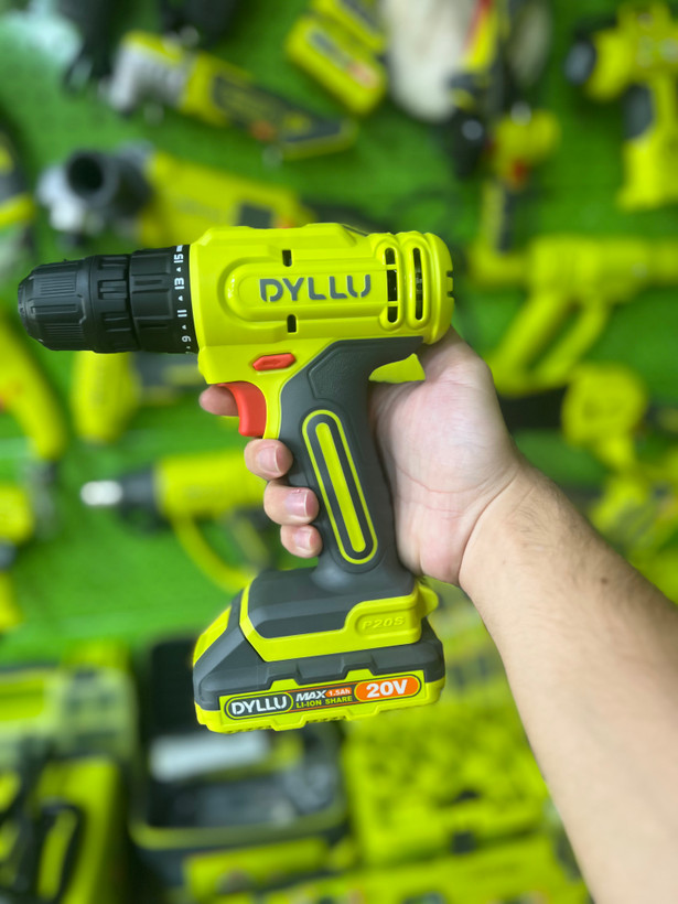 دریل پیچ گوشتی شارژی دایلو دو باطری dyllu dtcdp512/ضمانت کتبی نمایندگی دایلو