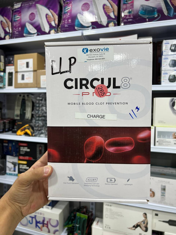 دستگاه پیشگیری از لخته خون Circul8 Pro | سیستم فشردهسازی قابل حمل DVT